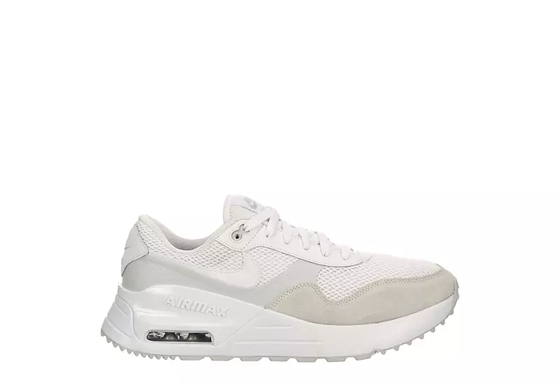 Nike Mens Air Max Systm Sneaker - White 2 Nike Mens Air Max Systm Sneaker - White - Image 2