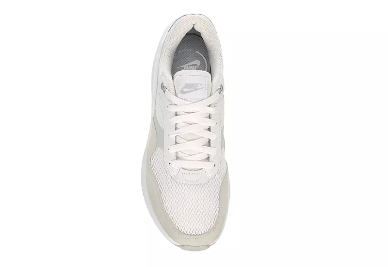 Nike Mens Air Max Systm Sneaker - White 6 Nike Mens Air Max Systm Sneaker - White - Image 6
