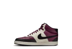 Nike Mens Court Vision Mid Sneaker - Dark Red -Outlet Step In Style Store US 01 601109 02