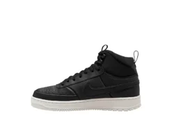 Nike Mens Court Vision Mid Winter Sneaker Boot - Black 9 Nike Mens Court Vision Mid Winter Sneaker Boot - Black -Outlet Step In Style Store US 01 601110 02