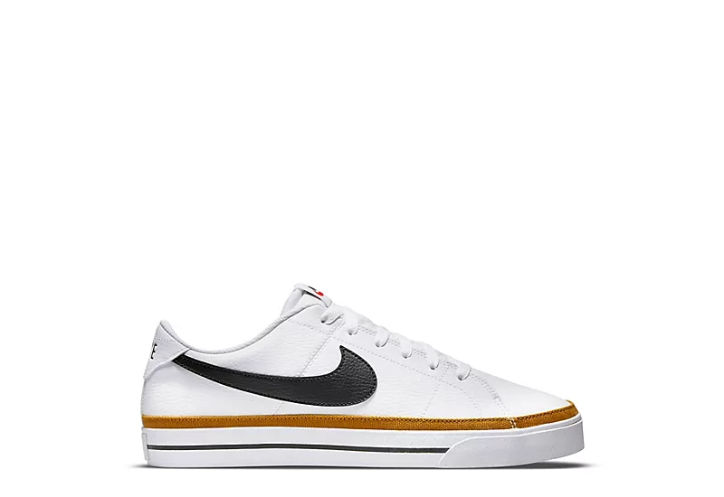 Nike Mens Court Legacy Low Sneaker - White 2 Nike Mens Court Legacy Low Sneaker - White - Image 2