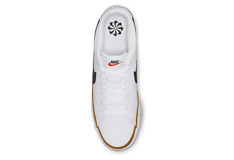 Nike Mens Court Legacy Low Sneaker - White 5 Nike Mens Court Legacy Low Sneaker - White - Image 5