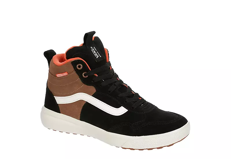 Vans Mens Range Exp Hi Vansguard Sneaker - Black 1 Vans Mens Range Exp Hi Vansguard Sneaker - Black