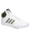 Adidas Mens Hoops 3.0 Mid Sneaker - White