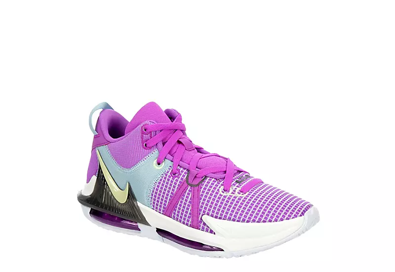 Nike Mens Lebron Witness 7 Basketball Shoe - Purple 1 Nike Mens Lebron Witness 7 Basketball Shoe - Purple