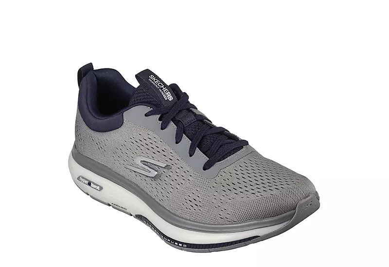 Skechers Mens Go Walk Workout Walker - Grey 1 Skechers Mens Go Walk Workout Walker - Grey