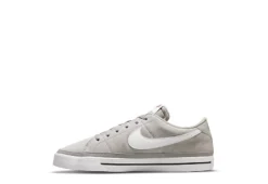 Nike Mens Court Legacy Suede Low Sneaker - Grey -Outlet Step In Style Store US 01 601229 02