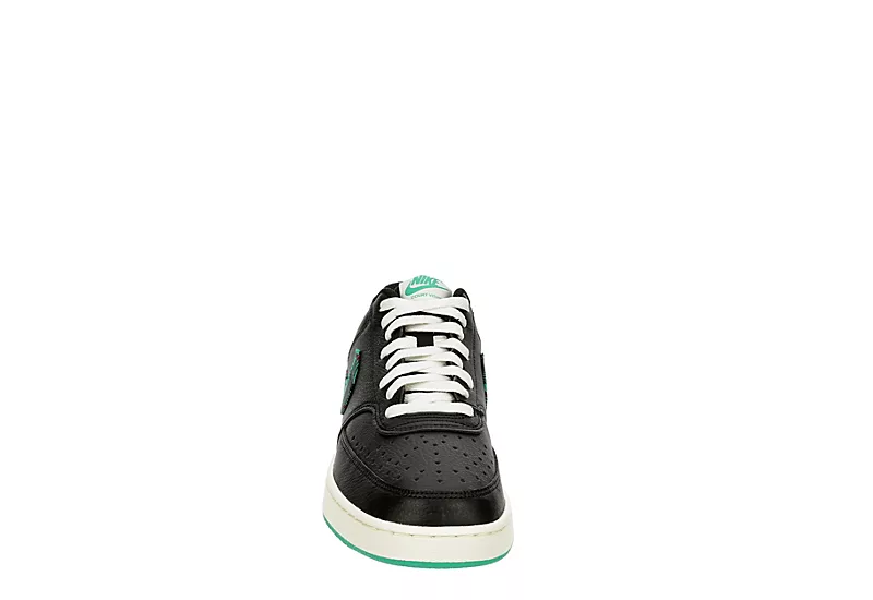 Nike Mens Court Vision Low Sneaker - Black 3 Nike Mens Court Vision Low Sneaker - Black - Image 3