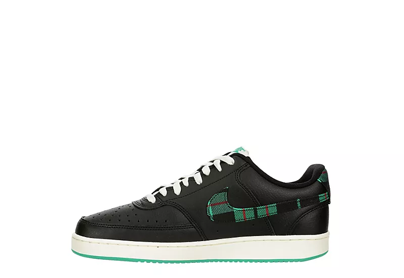 Nike Mens Court Vision Low Sneaker - Black 4 Nike Mens Court Vision Low Sneaker - Black - Image 4