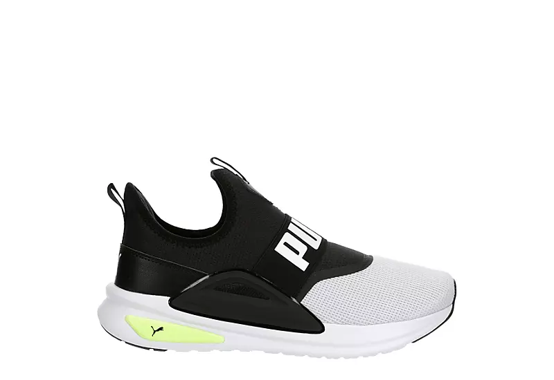 Puma Mens Enzo Evolve Slip On Sneaker - White 2 Puma Mens Enzo Evolve Slip On Sneaker - White - Image 2
