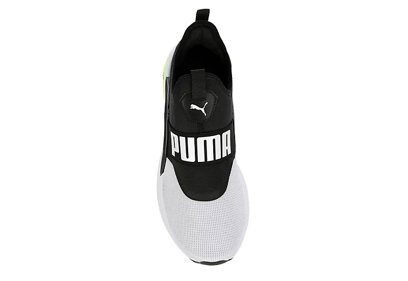Puma Mens Enzo Evolve Slip On Sneaker - White 6 Puma Mens Enzo Evolve Slip On Sneaker - White - Image 6