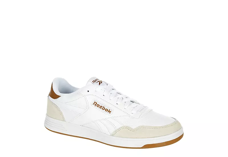 Reebok Mens Court Advance Sneaker - White 1 Reebok Mens Court Advance Sneaker - White