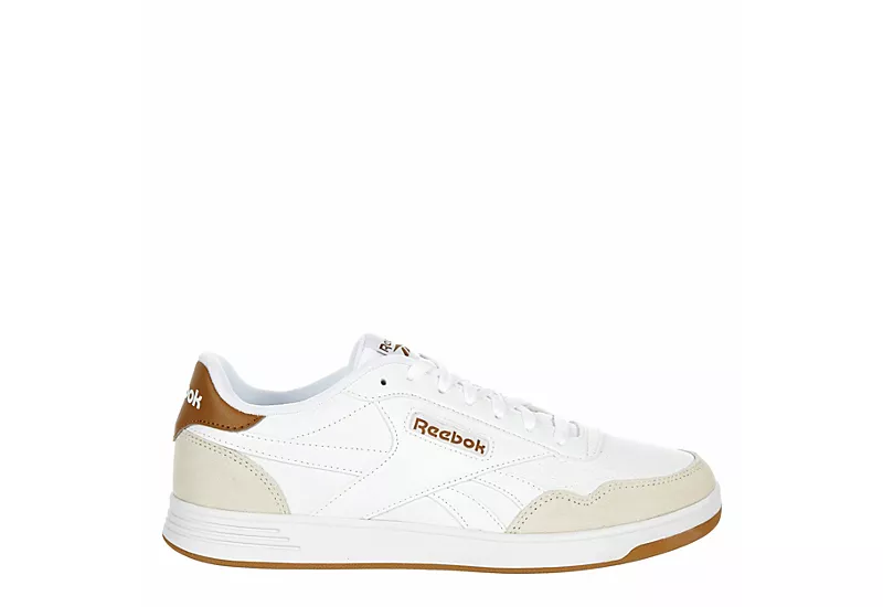 Reebok Mens Court Advance Sneaker - White 2 Reebok Mens Court Advance Sneaker - White - Image 2