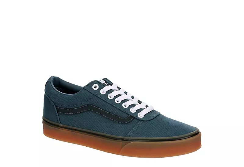 Vans Mens Ward Sneaker - Teal 1 Vans Mens Ward Sneaker - Teal