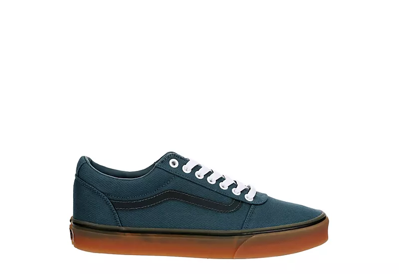 Vans Mens Ward Sneaker - Teal 2 Vans Mens Ward Sneaker - Teal - Image 2