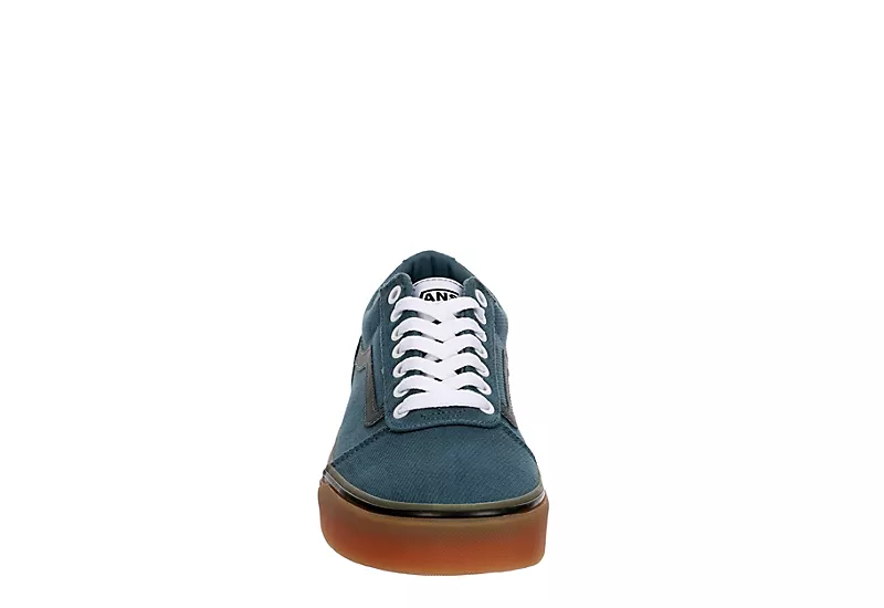 Vans Mens Ward Sneaker - Teal 3 Vans Mens Ward Sneaker - Teal - Image 3