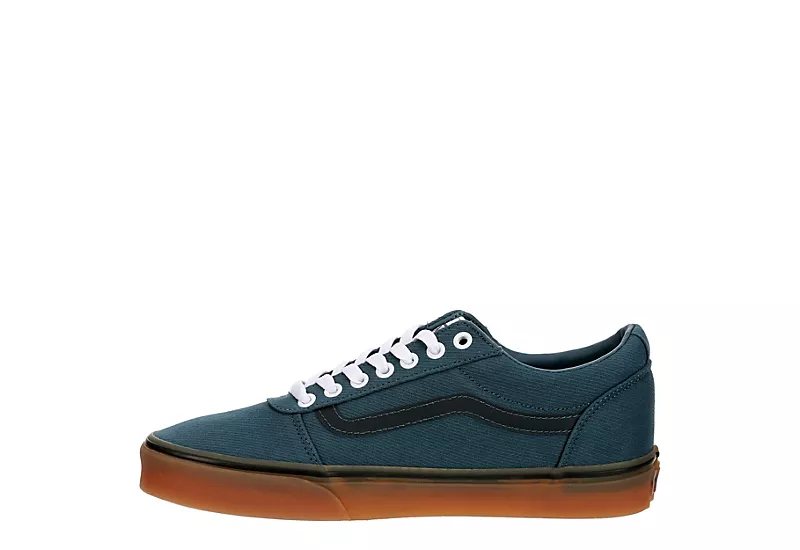 Vans Mens Ward Sneaker - Teal 4 Vans Mens Ward Sneaker - Teal - Image 4