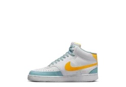 Nike Mens Court Vision Mid Sneaker - White -Outlet Step In Style Store US 01 601342 02