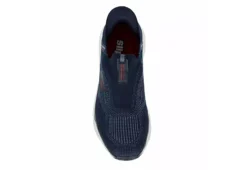 Skechers Mens Slip-ins Max Cushioning Advantageous - Navy -Outlet Step In Style Store US 01 601352 05