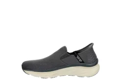 Skechers Mens Slip-ins Dlux Walker Orford - Dark Grey -Outlet Step In Style Store US 01 601364 03