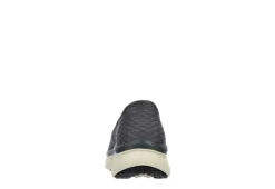 Skechers Mens Slip-ins Dlux Walker Orford - Dark Grey -Outlet Step In Style Store US 01 601364 04
